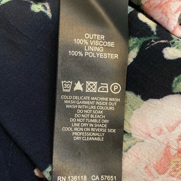 EVER NEW MELBOURNE, new without tags, beautiful floral dress, size 4 - Picture 12 of 13